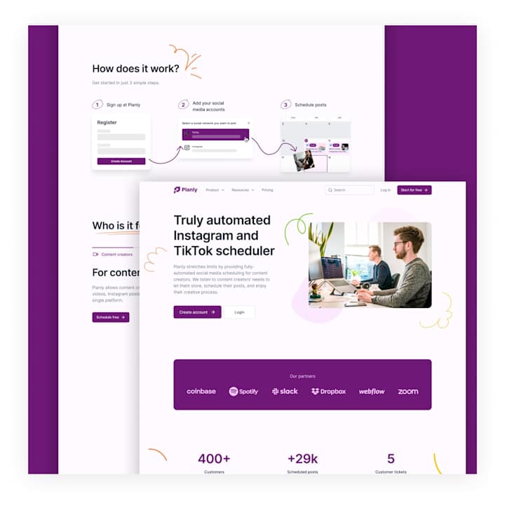 Cover image for Website Design and UX/UI design of SaaS product