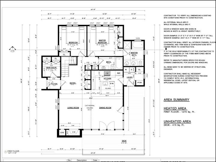 Cover image for Architectural Permit Drawings