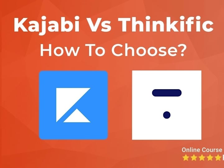 Cover image for Thinkific vs Kajabi (2022): Complete Comparision