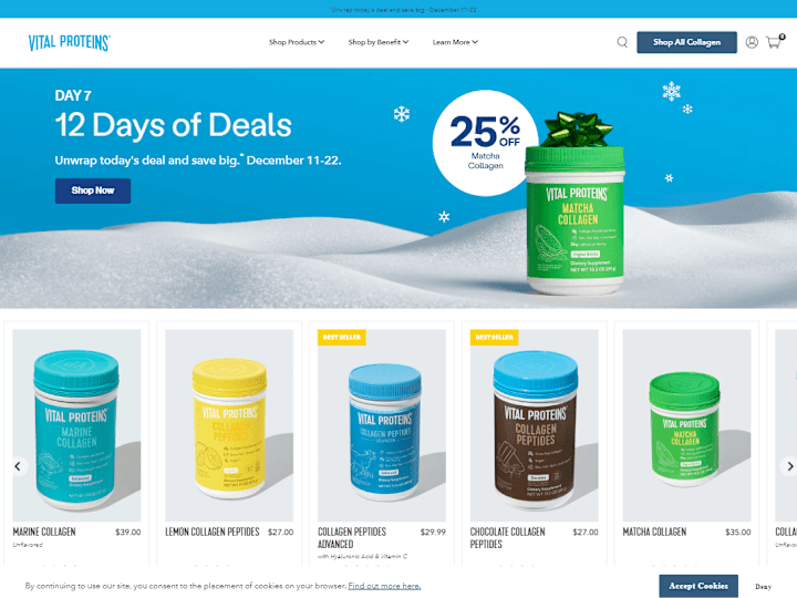 Cover image for Shopify Store For Vitamin and Protein