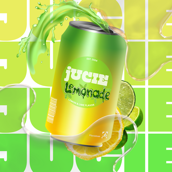 Cover image for Social Media Ad Design for Beverage Brand Jucie :: Behance