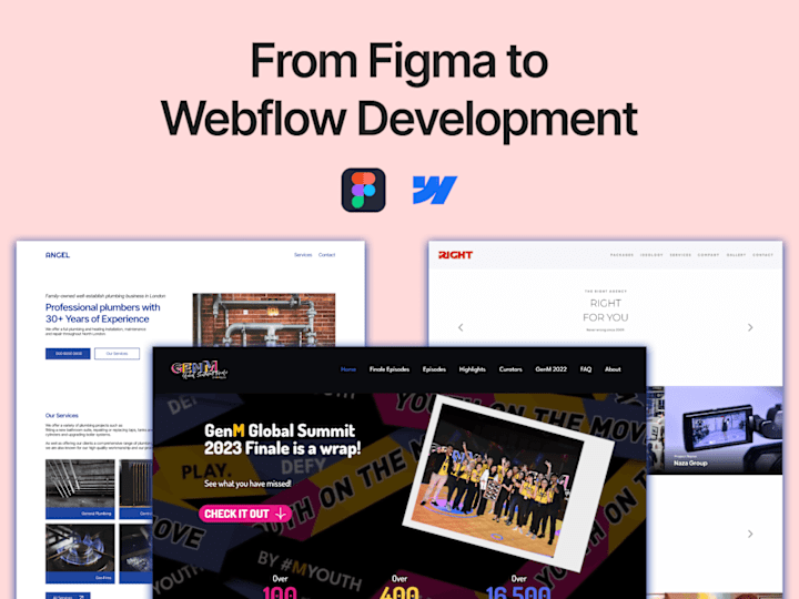 Cover image for Figma Design to Webflow Development