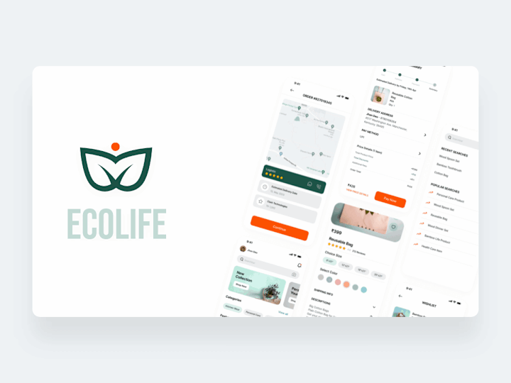 Cover image for EcoLife - Shopping App Case Study