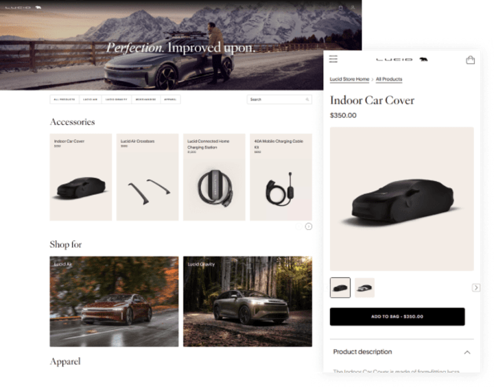 Cover image for Lead Developer for Lucid Motor Online Store Buildout