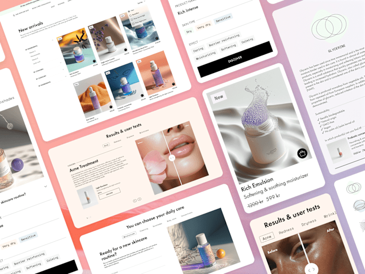 Cover image for Shopify Design for a Scandinavian Skincare Brand