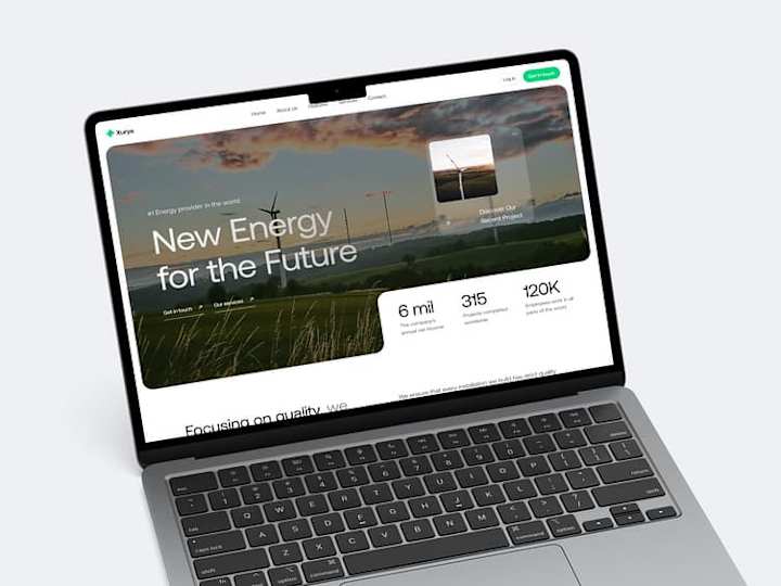 Cover image for Renewable Energy Website | Wix Studio Website