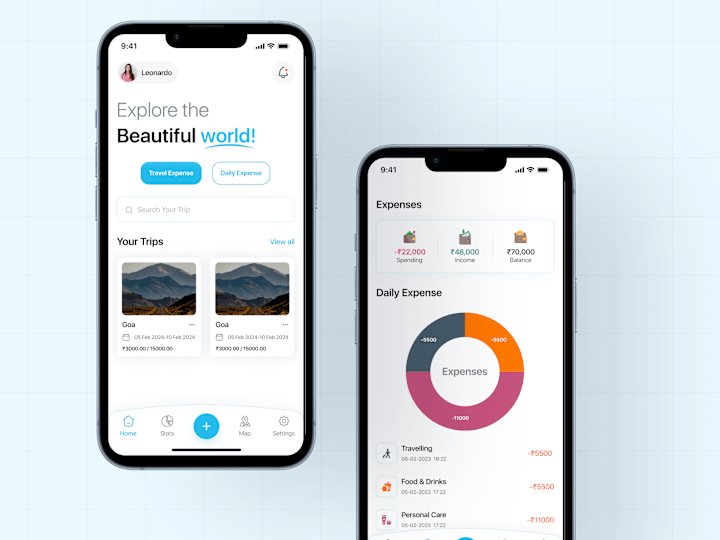 Cover image for Expense Tracker App – Daily & Travel Spend Management