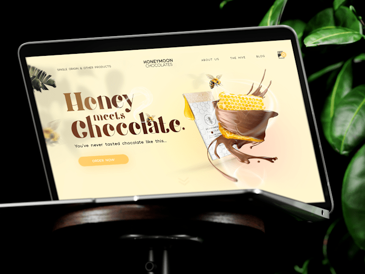 Cover image for Website Redesign: UI/UX for Honeymoon Chocolates