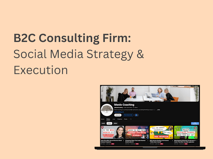 Cover image for YouTube Channel Growth & Content Operations