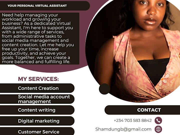 Cover image for Boost your online presence with my management! 