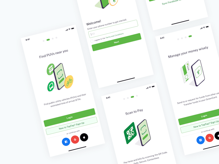 Cover image for Mobile App UI Design for B2C Payment Platform