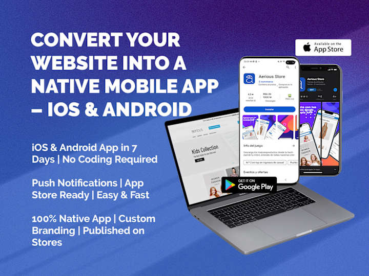 Cover image for Convert Your Website into a Native iOS & Android App