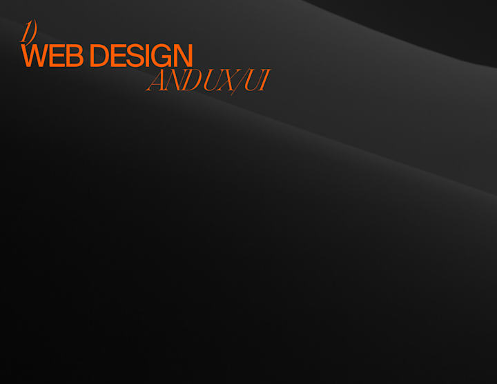 Cover image for Web Design UX/UI