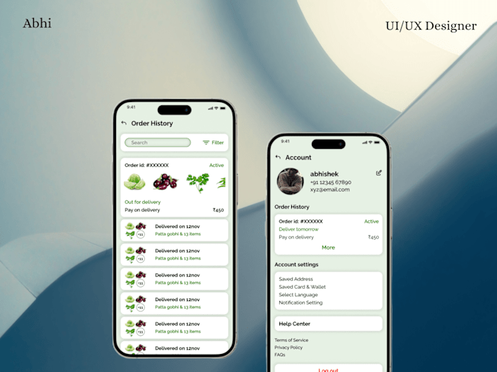 Cover image for Mobile app UI/UX Design