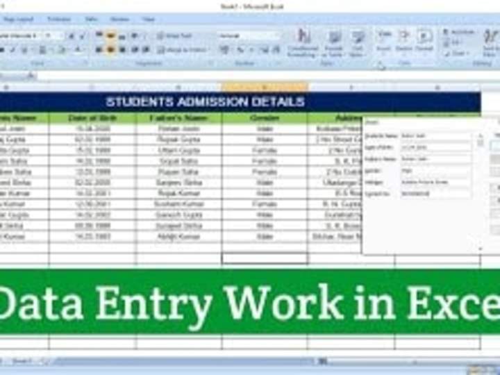 Cover image for Data Entry 