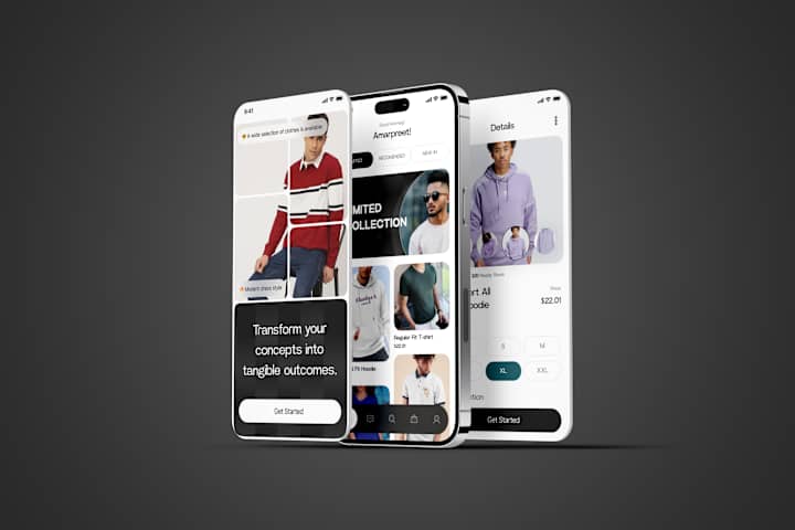 Cover image for Online Shopping App UI