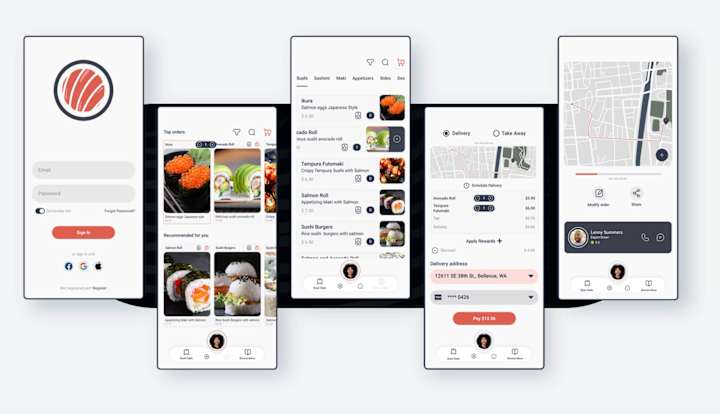 Cover image for Sushi Restaurant App