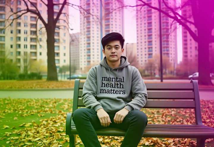 Cover image for The Mental Health Matters Hoodie:”Mental Health Awareness in Fa…