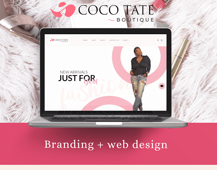 Cover image for Website design & branding for Boutique store | Behance