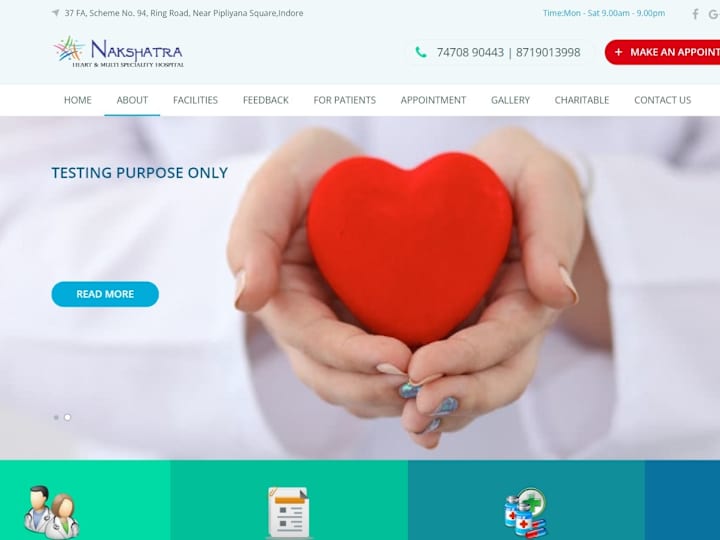Cover image for Nakshatra Hospital -Dr. Niranjan Garg | Dr. Sarika Agrawal - ch…