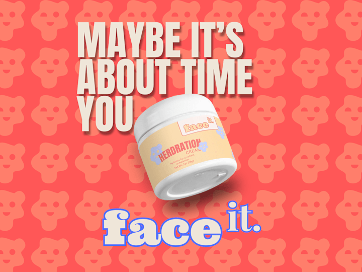 Cover image for Face-It: Teen Skincare Brand Concept