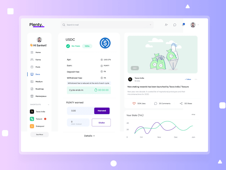 Cover image for Crypto Defi Dashboard