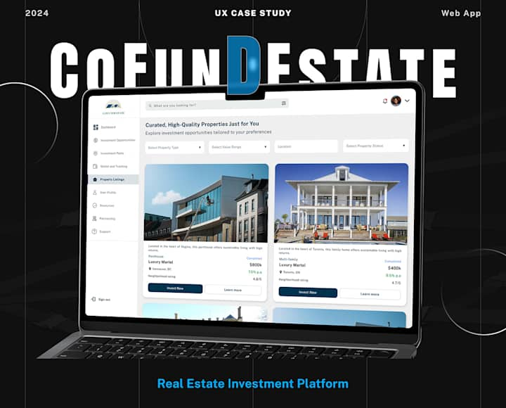 Cover image for CoFundEstate: Crowdfunding Real Estate for All