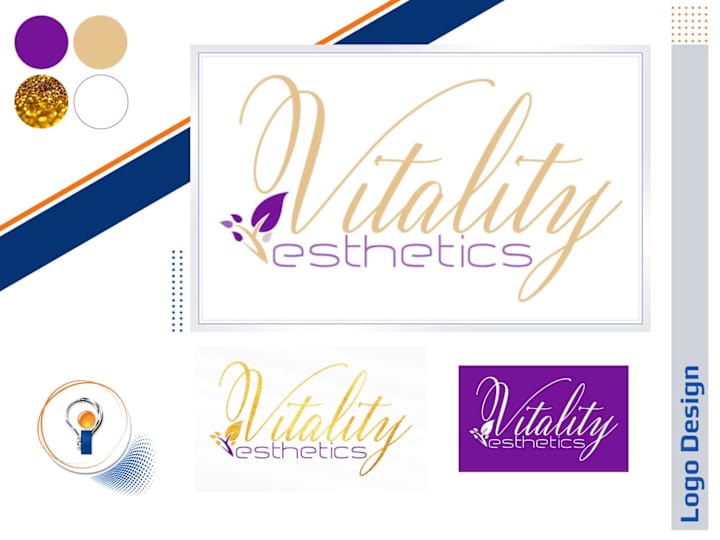 Cover image for Vitality Esthetics (brand + marketing materials)