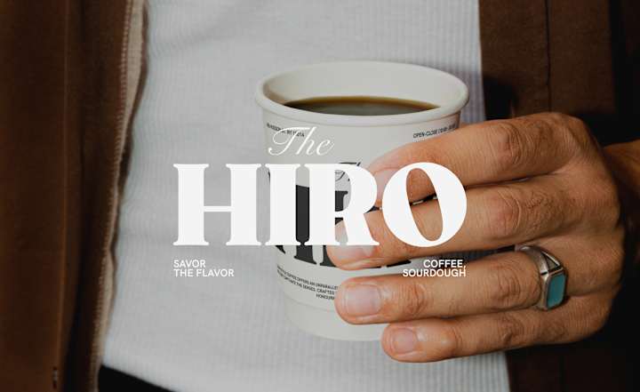 Cover image for HIRO CAFÉ | Brand Identity 