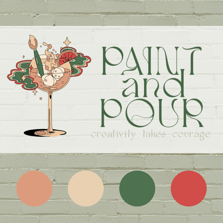 Cover image for Project: Paint and Pour Brand Design