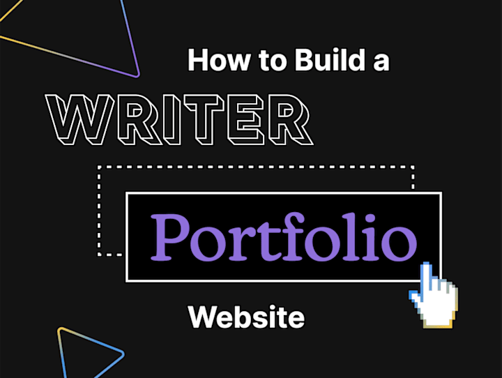 Cover image for How to Build a Writer Portfolio Website