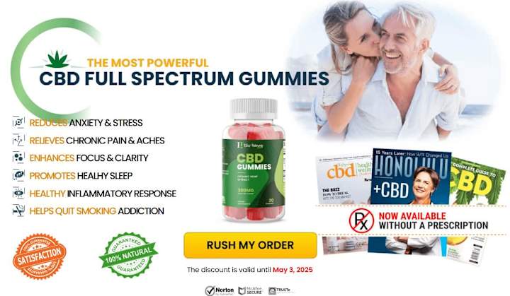 Cover image for Bliss Harmony CBD Gummies - Joint Pain No More!