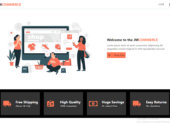 Cover image for Welcome to the JMCOMMERCE