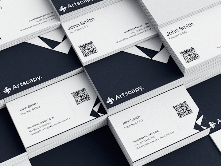 Cover image for Artscapy Business Card Re-design