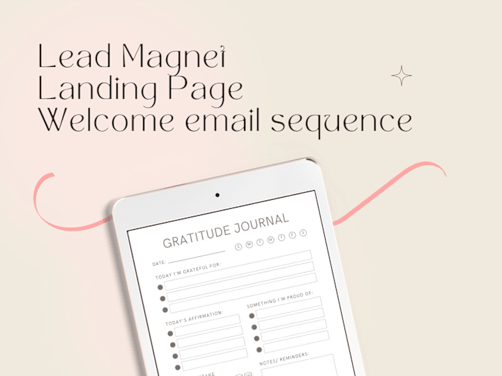 Cover image for Lead Magnet, Landing Page & Email Sequence
