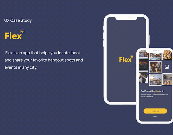 Cover image for Flex app (UX Case study) on Behance