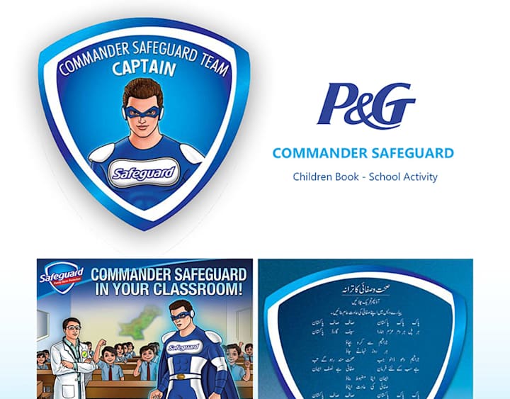 Cover image for P&G School Campaign - Children Illustration