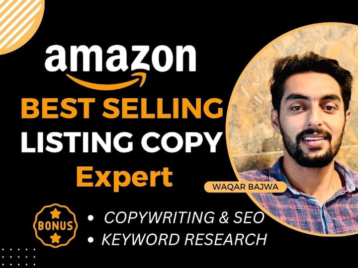 Cover image for Amazon SEO Product Listing & Description