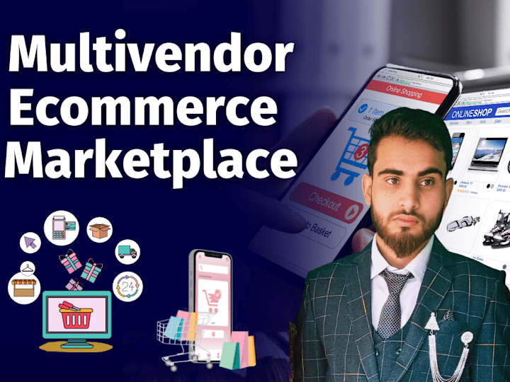 Cover image for Multi vendor ecommerce marketplace website