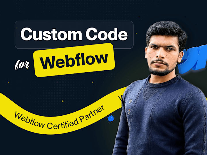 Cover image for Custom Code for Webflow