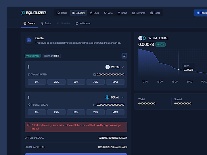 Cover image for Equalizer: Making DeFi technology accessible