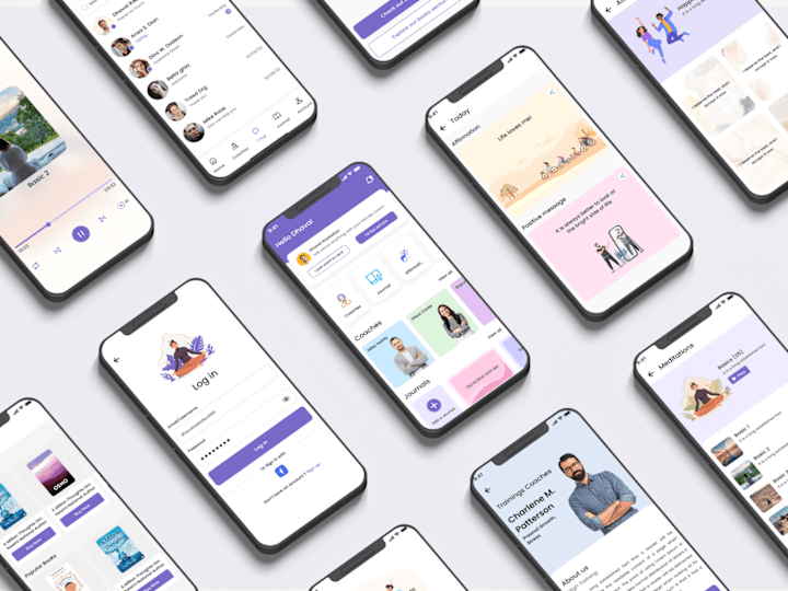 Cover image for Medirelax Mobile App UI/UX Design