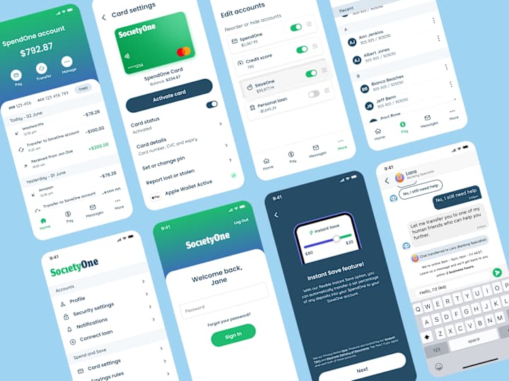 Cover image for SocietyOne Banking App - UX/UI Case Study