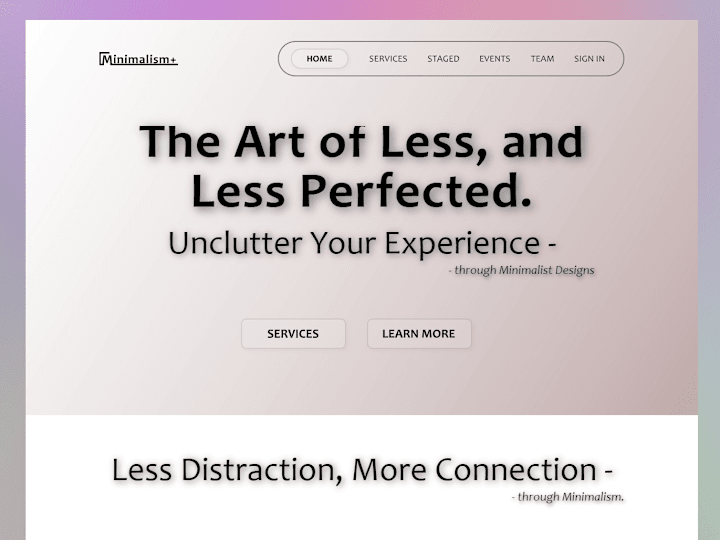 Cover image for Minimalism+