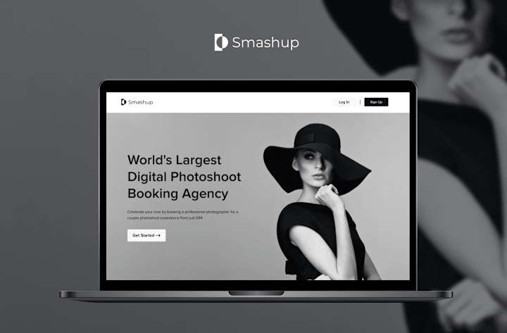 Cover image for Smashup - Digital photoshoot booking Agency