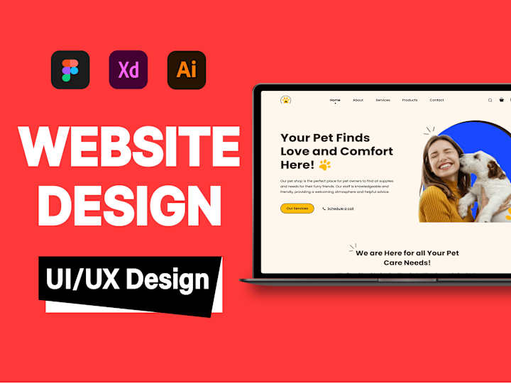 Cover image for I do website UI UX design or redesign with Figma