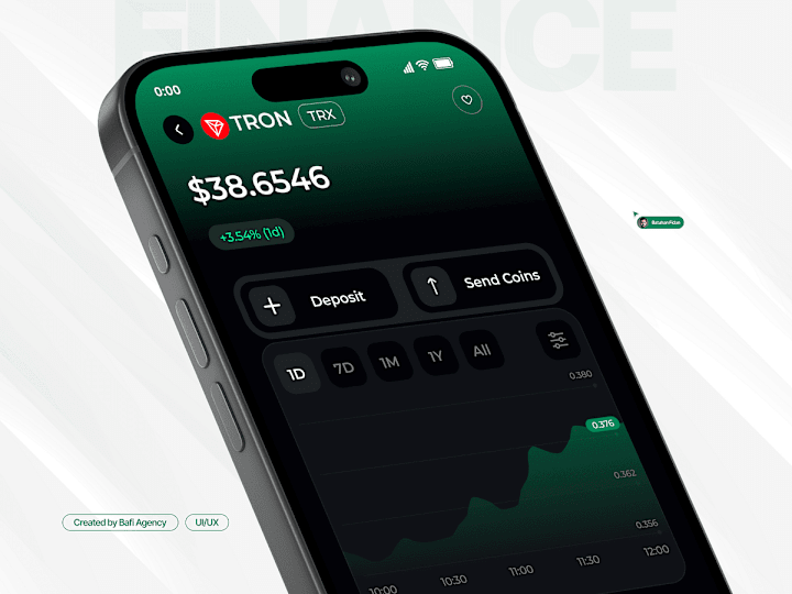 Cover image for Finance Fintech Mobile App Design