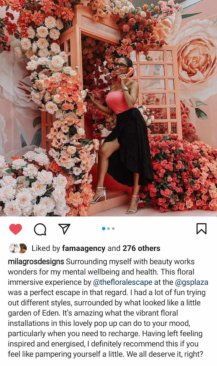 Cover image for Milagros designs Instagram posts