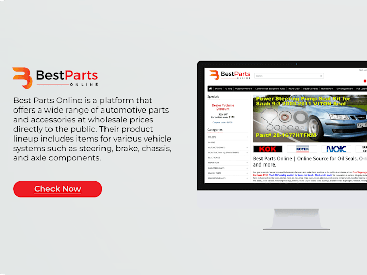 Cover image for Best Parts Online