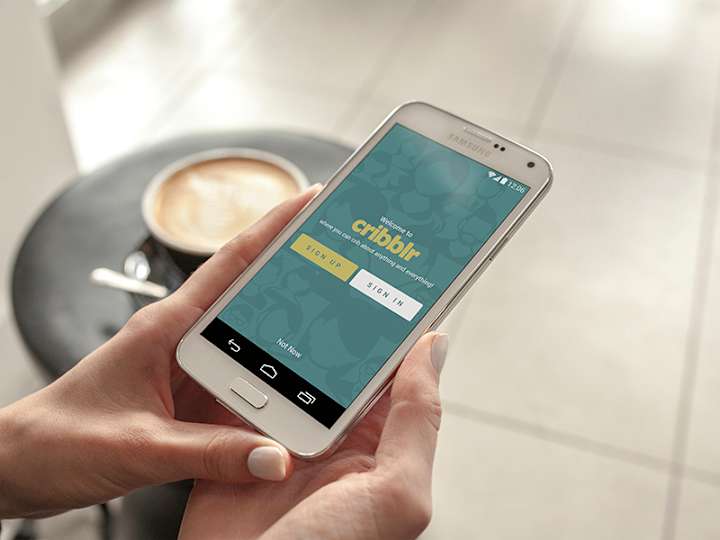 Cover image for Cribblr App Home